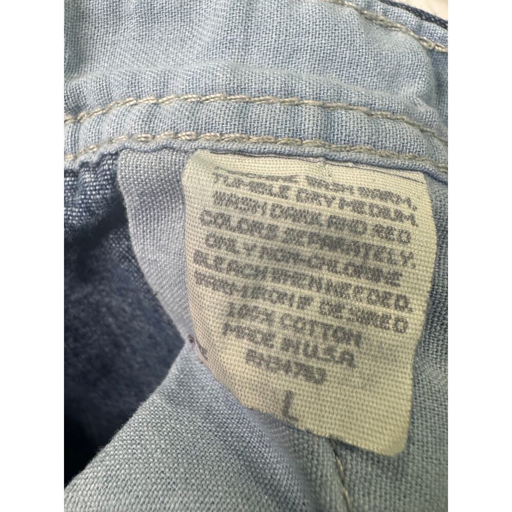 Vintage Lee Riveted Dungarees Denim Overalls - Picture 3 of 14